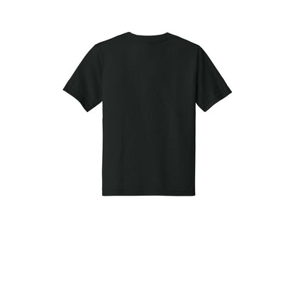 Next Level Apparel Youth CVC Tee — Black (Back)
