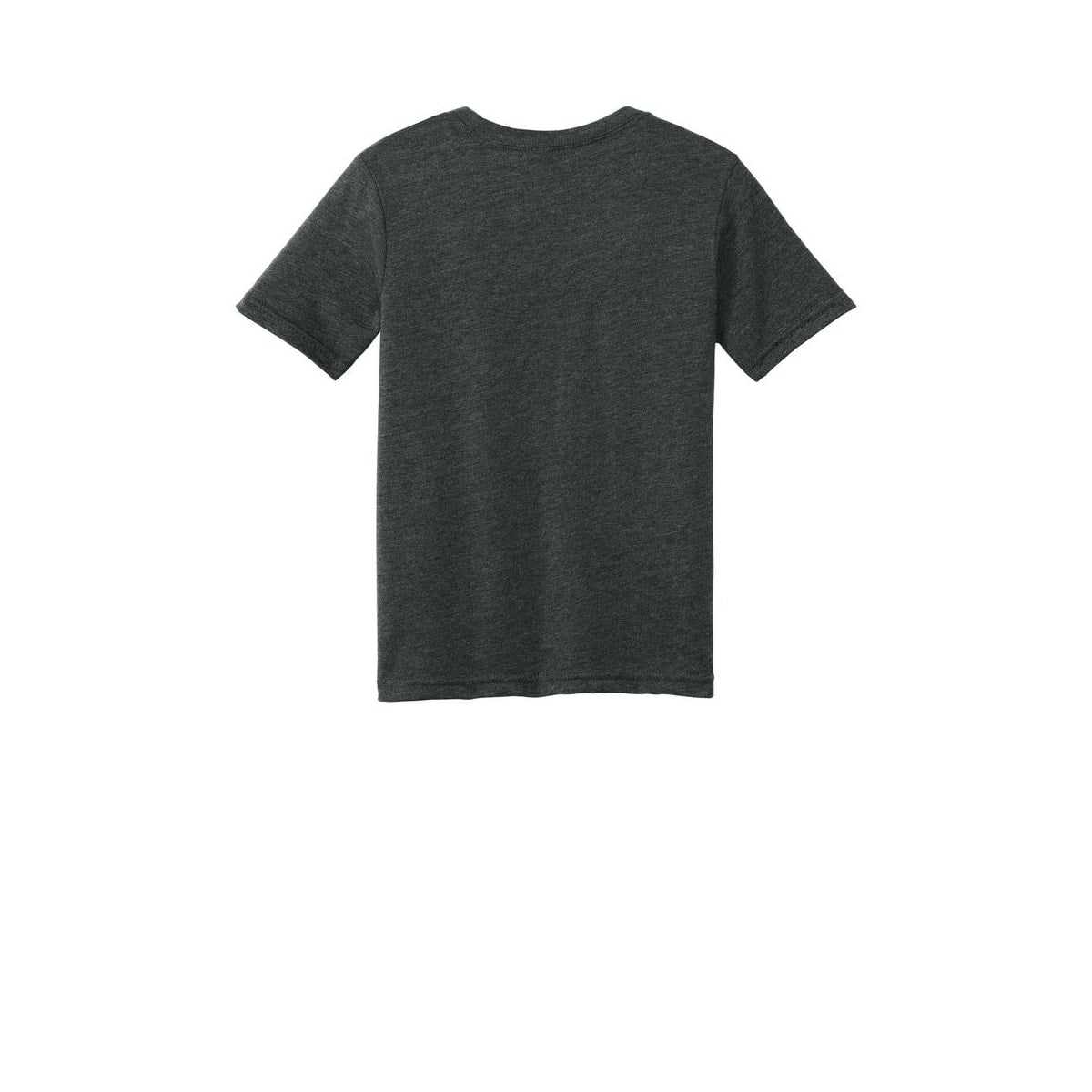 Next Level Apparel Youth CVC Tee — Charcoal (Back)