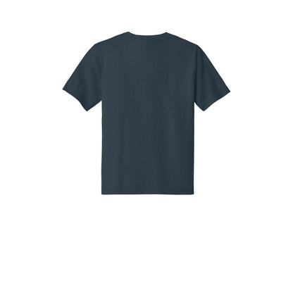 Next Level Apparel Youth CVC Tee — Midnight Navy (Back)