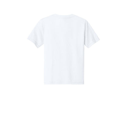 Next Level Apparel Youth CVC Tee — White (Back)