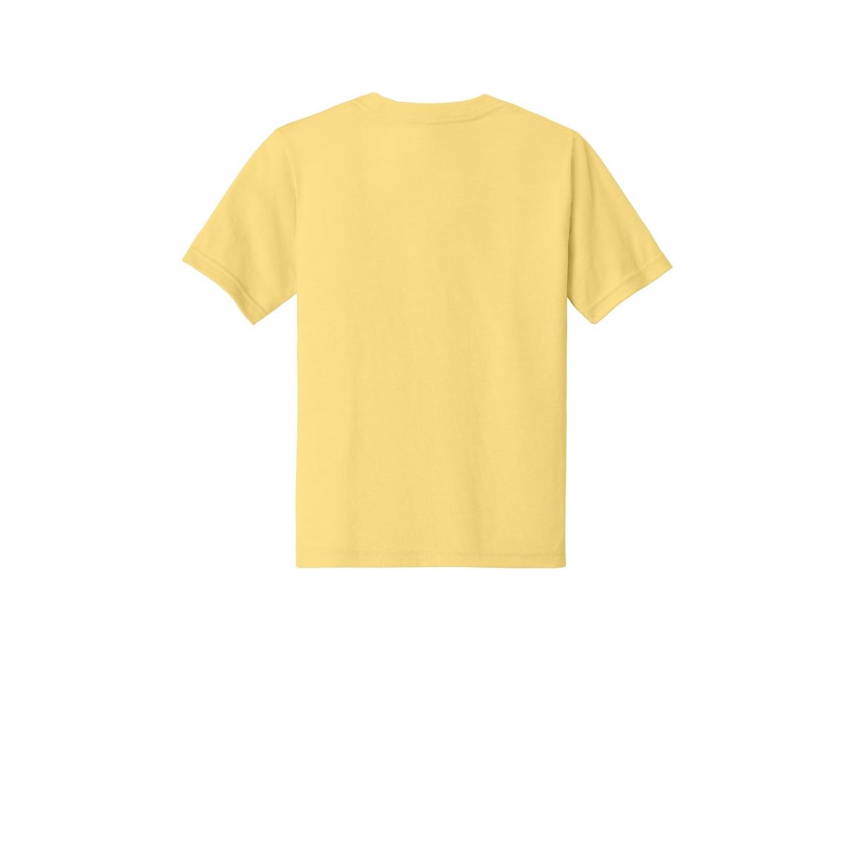 Next Level Apparel Youth CVC Tee — Banana Cream (Back)