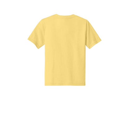 Next Level Apparel Youth CVC Tee — Banana Cream (Back)