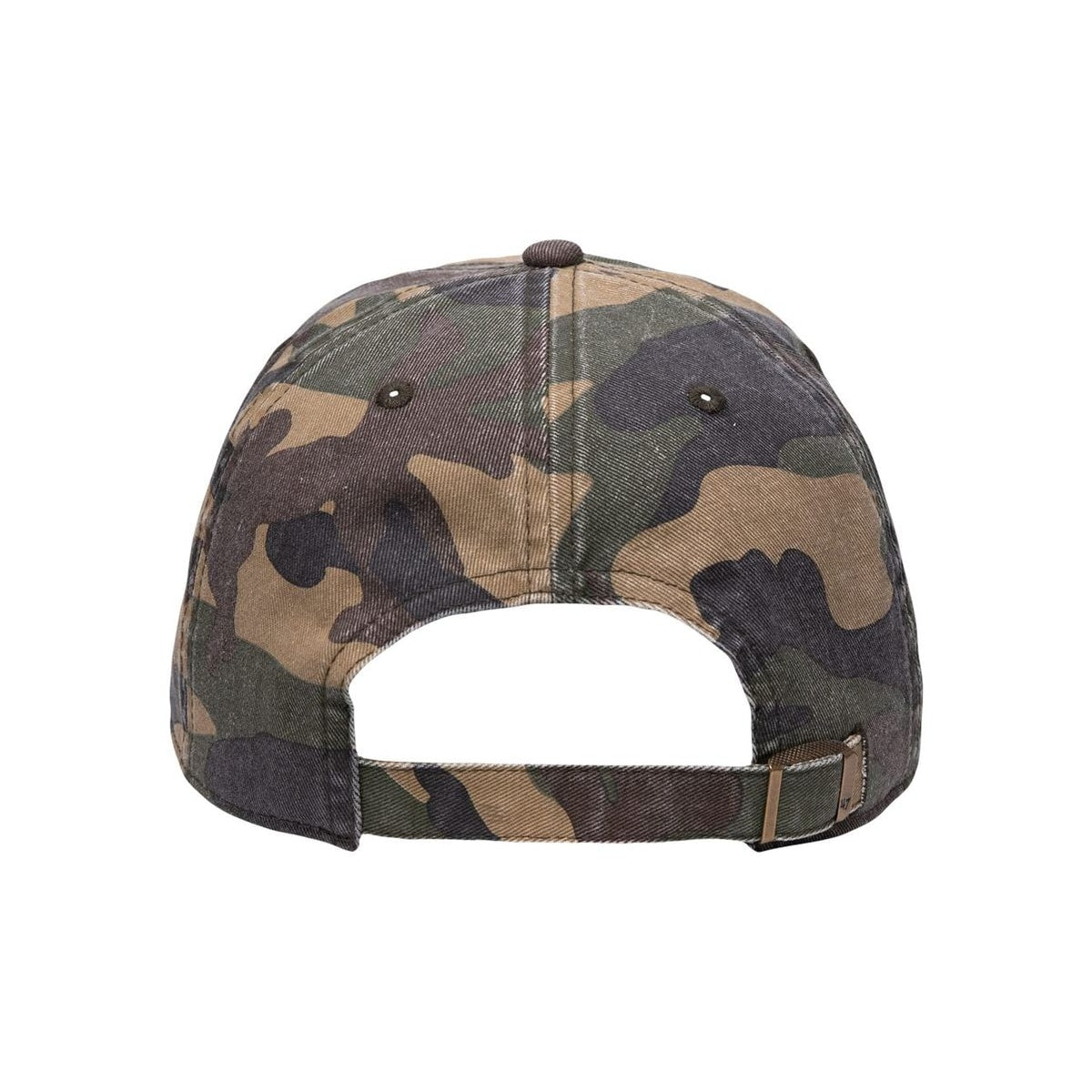 Clean Up Cap — Camo Green (Back)