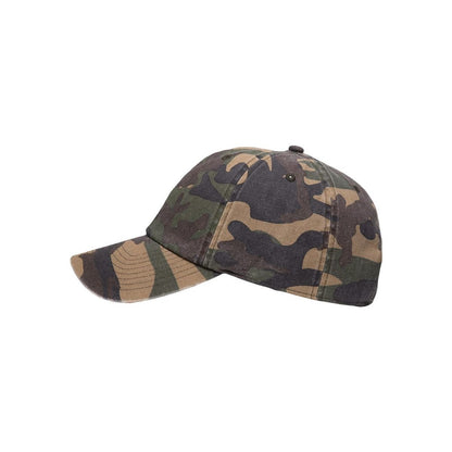 Clean Up Cap — Camo Green (Left)