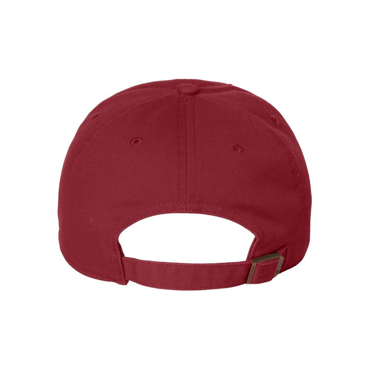 Clean Up Cap — Cardinal (Back)