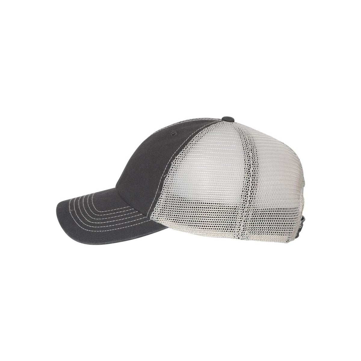 Trawler Cap — Charcoal/ Stone (Left)