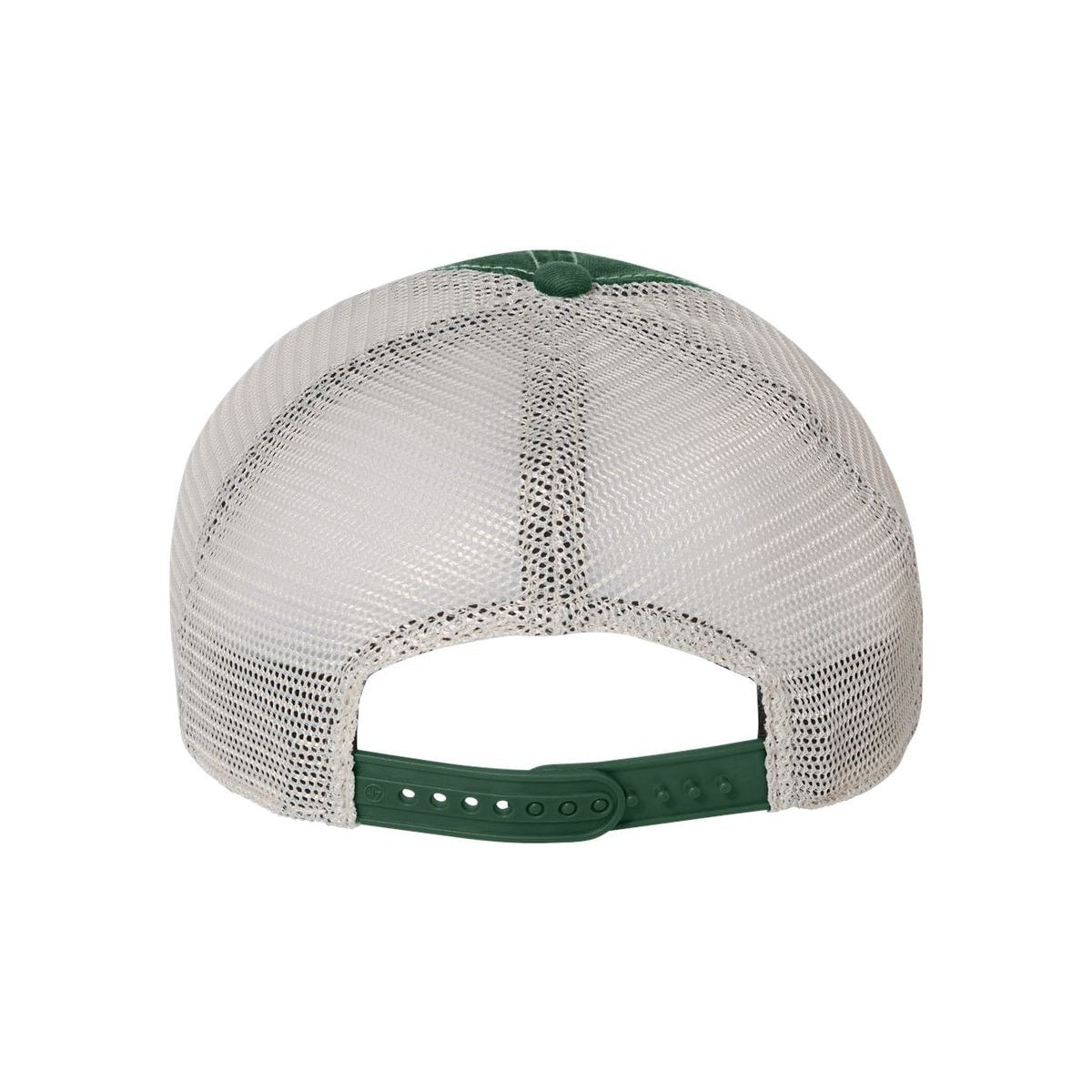 Trawler Cap — Dark Green/ Stone (Back)