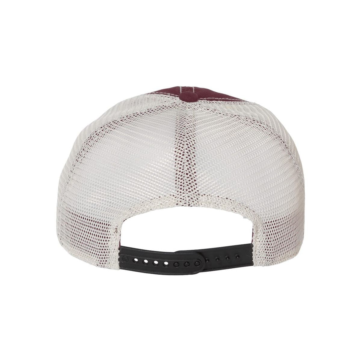 Trawler Cap — Dark Maroon/ Stone (Back)