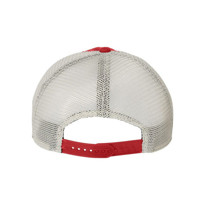 Trawler Cap — Red/ Stone (Back)