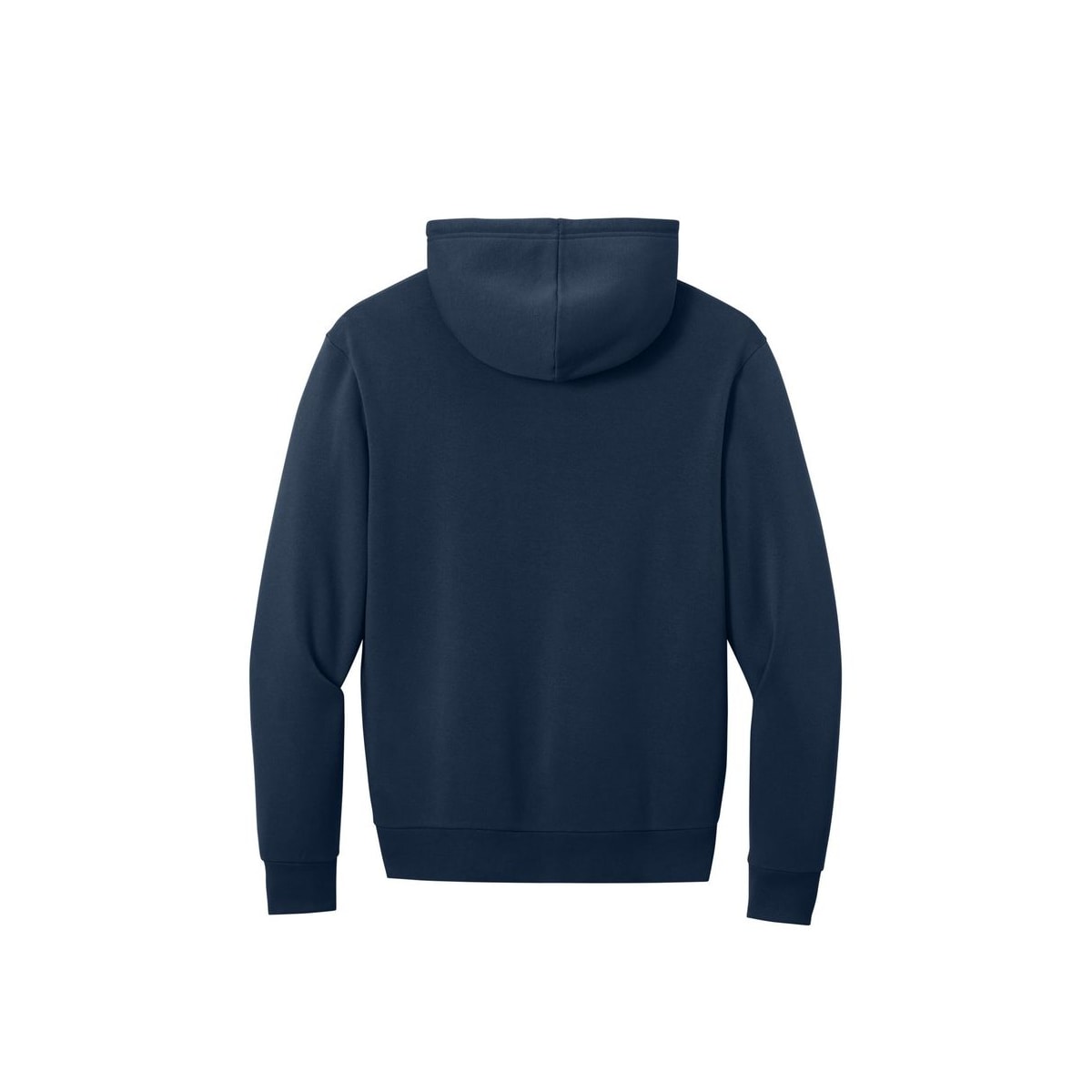District MelloFleece Full-Zip Hoodie — River Blue Navy (Back)