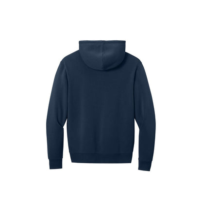 District MelloFleece Full-Zip Hoodie — River Blue Navy (Back)