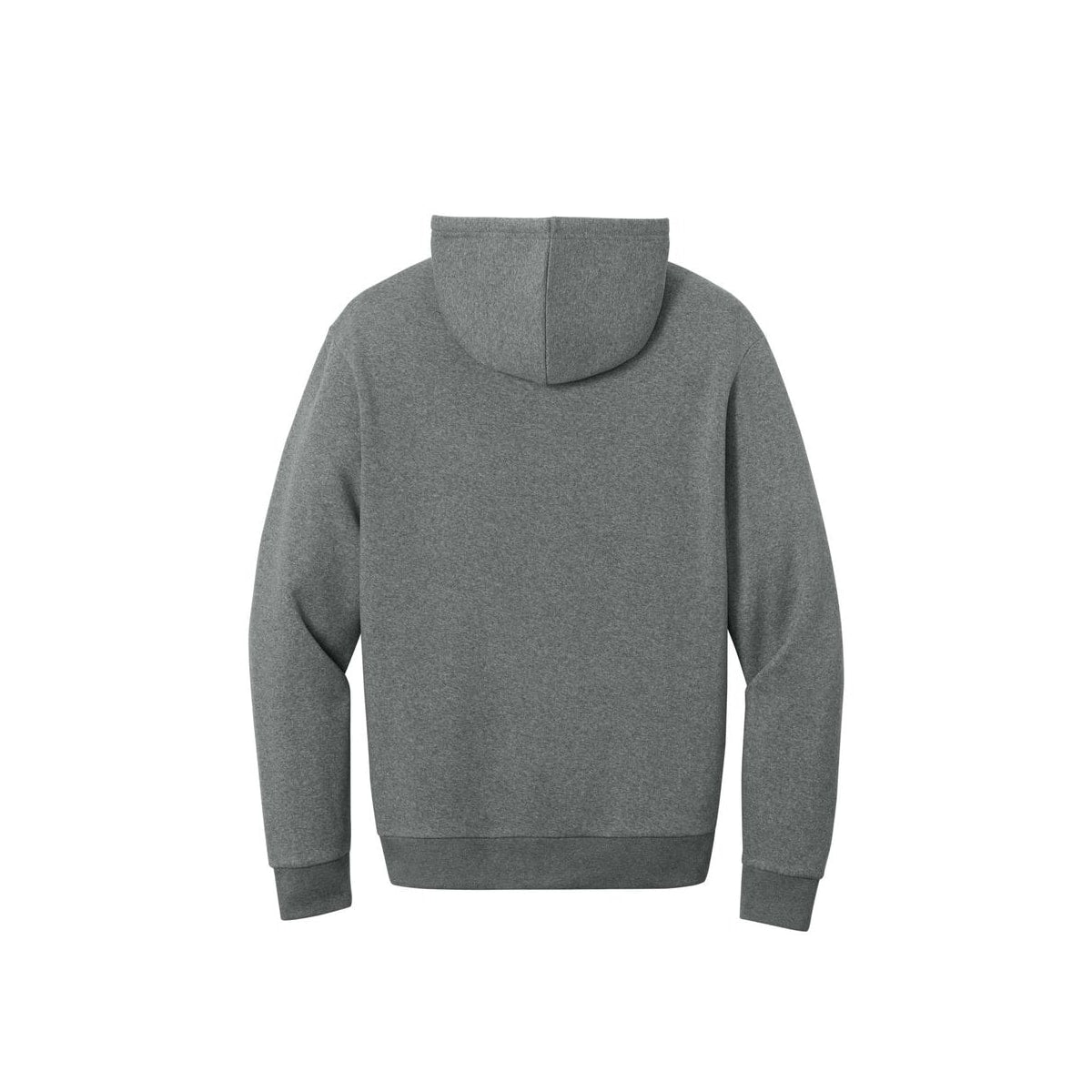 District MelloFleece Full-Zip Hoodie — Grey Frost (Back)