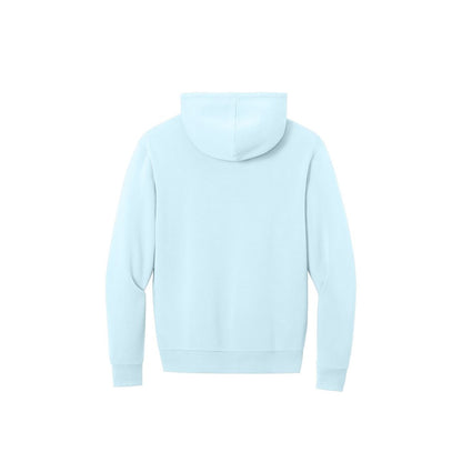 District MelloFleece Full-Zip Hoodie — Winter Blue (Back)