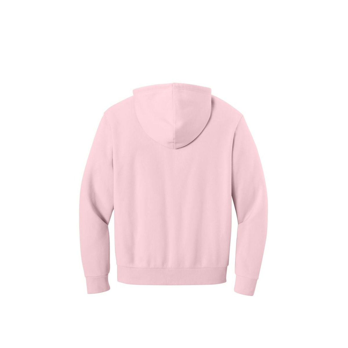 District MelloFleece Hoodie — Carnation Pink (Back)