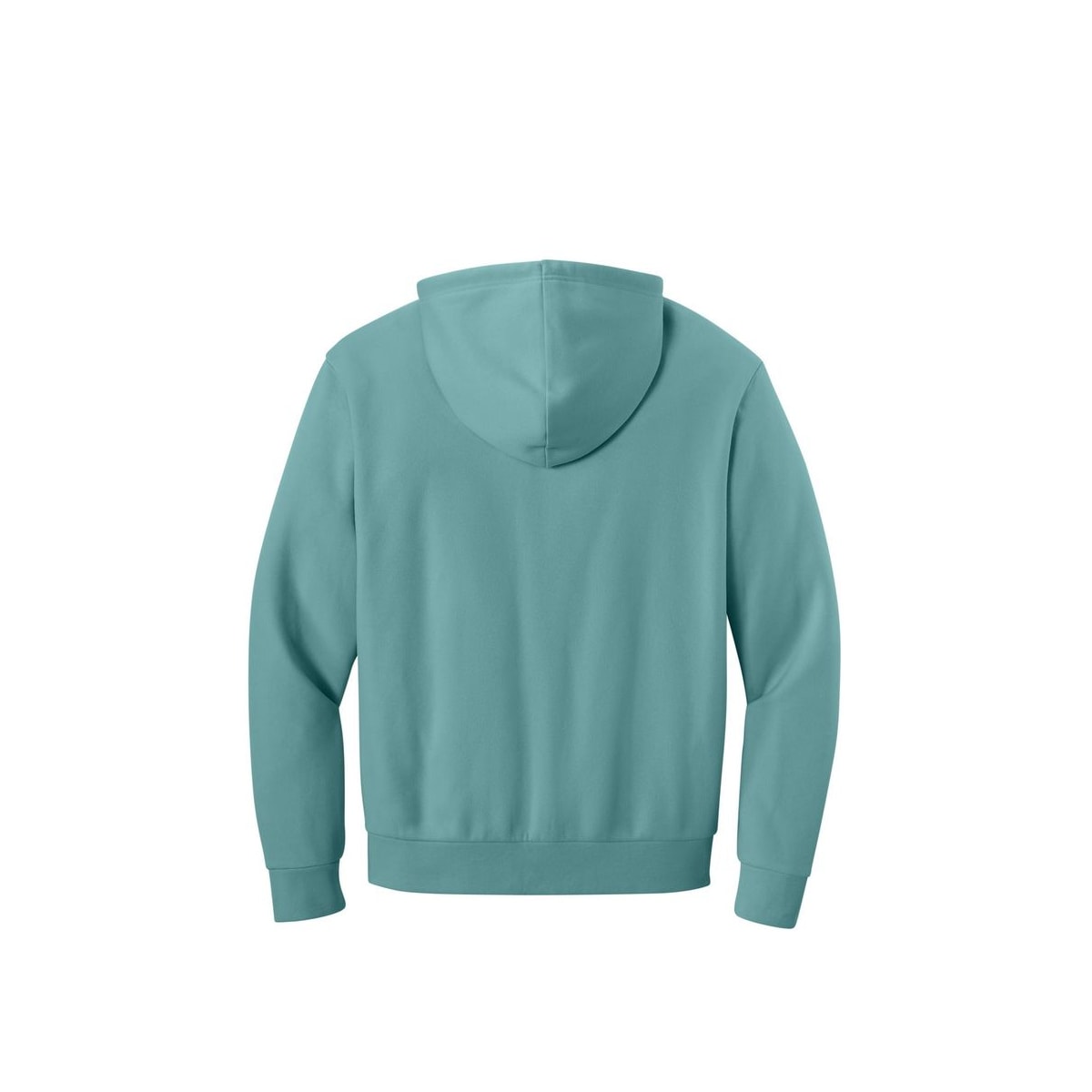 District MelloFleece Hoodie — Glacier Green (Back)