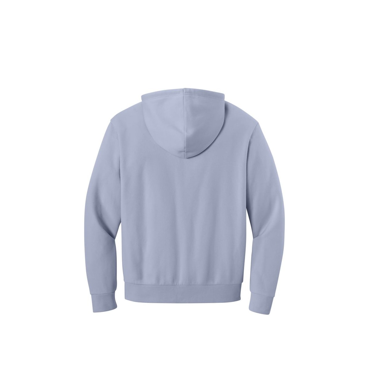 District MelloFleece Hoodie — Icelandic Purple (Back)