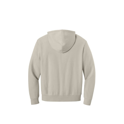 District MelloFleece Hoodie — Smoky Beige (Back)