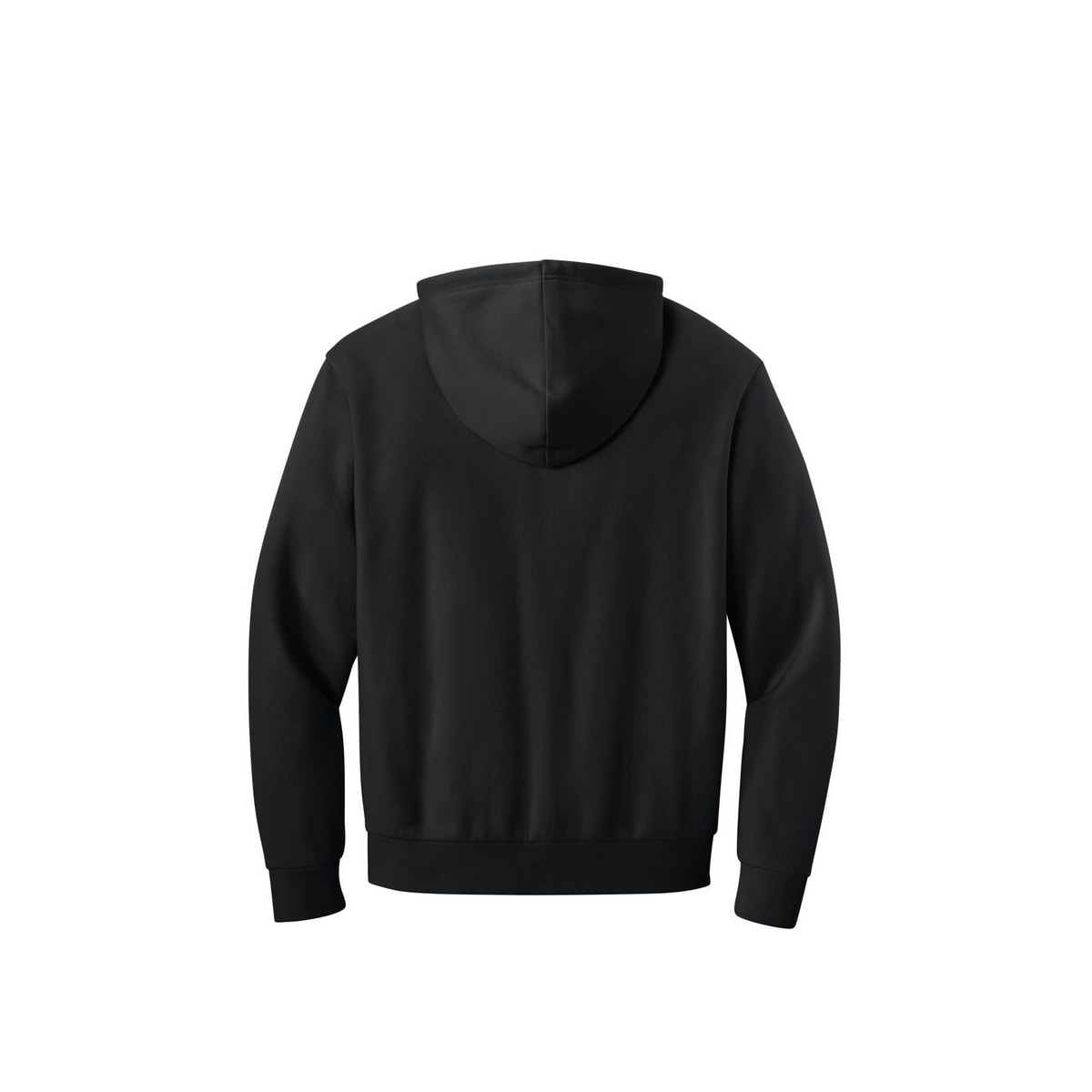 District MelloFleece Hoodie — Black (Back)