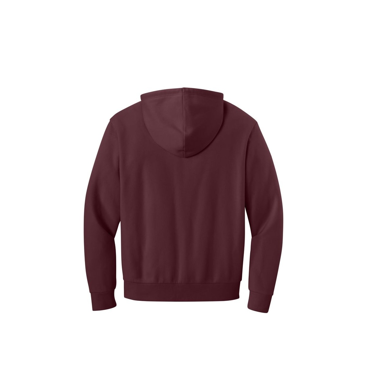 District MelloFleece Hoodie — Maroon (Back)