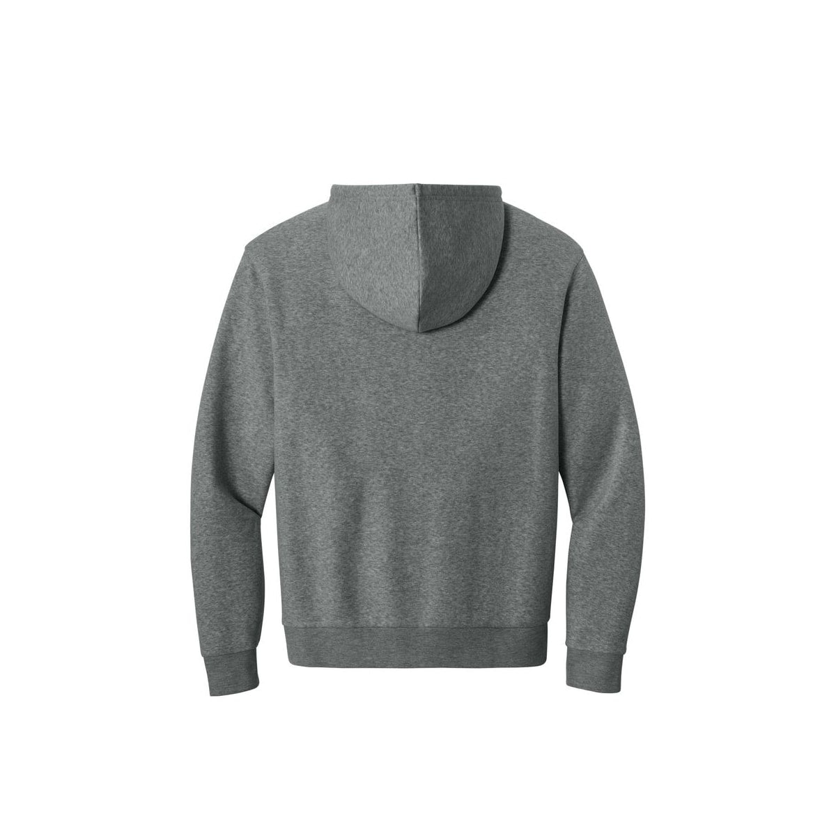 District MelloFleece Hoodie — Grey Frost (Back)