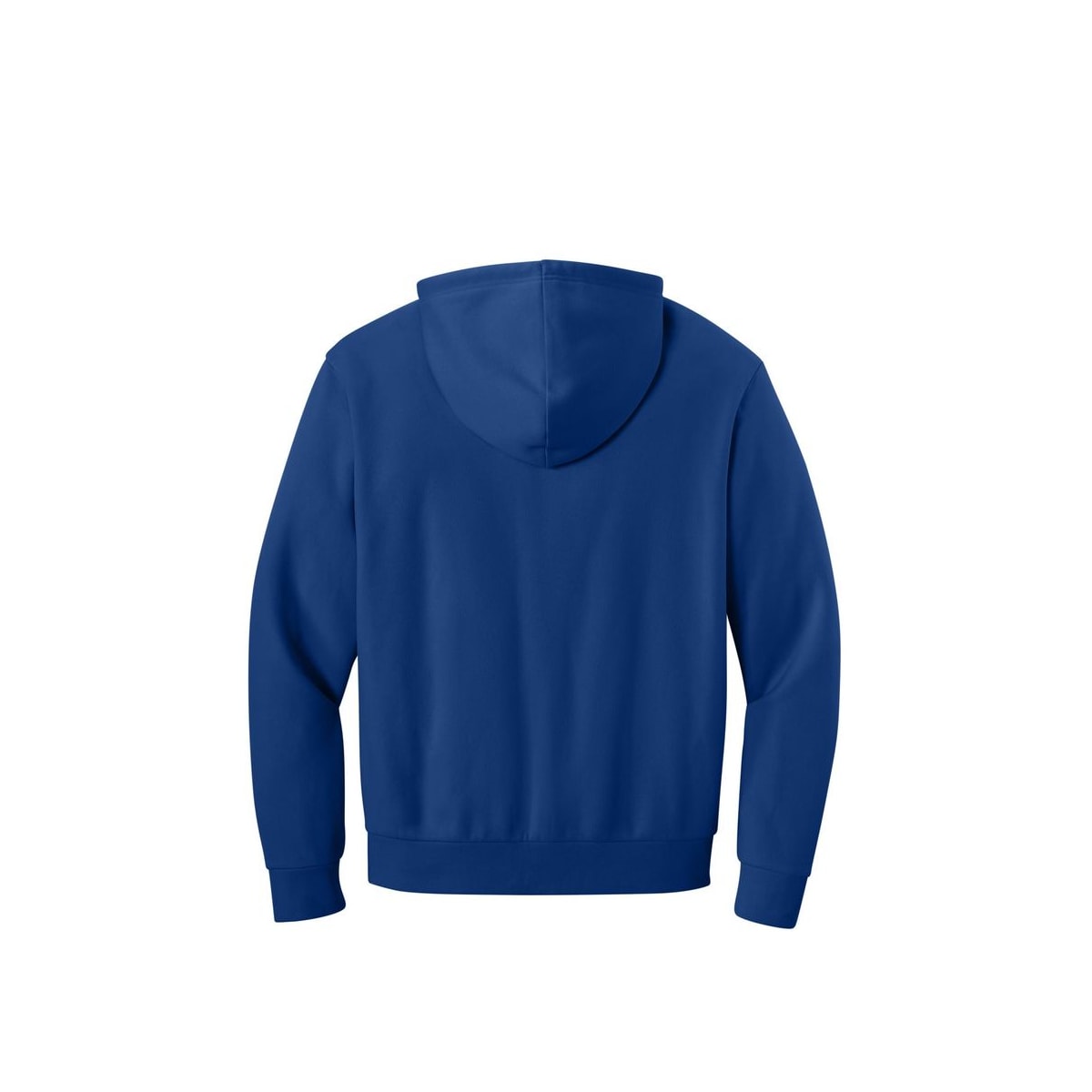 District MelloFleece Hoodie — Deep Royal (Back)