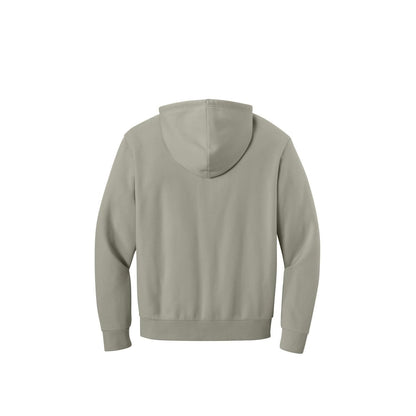District MelloFleece Hoodie — Fog (Back)