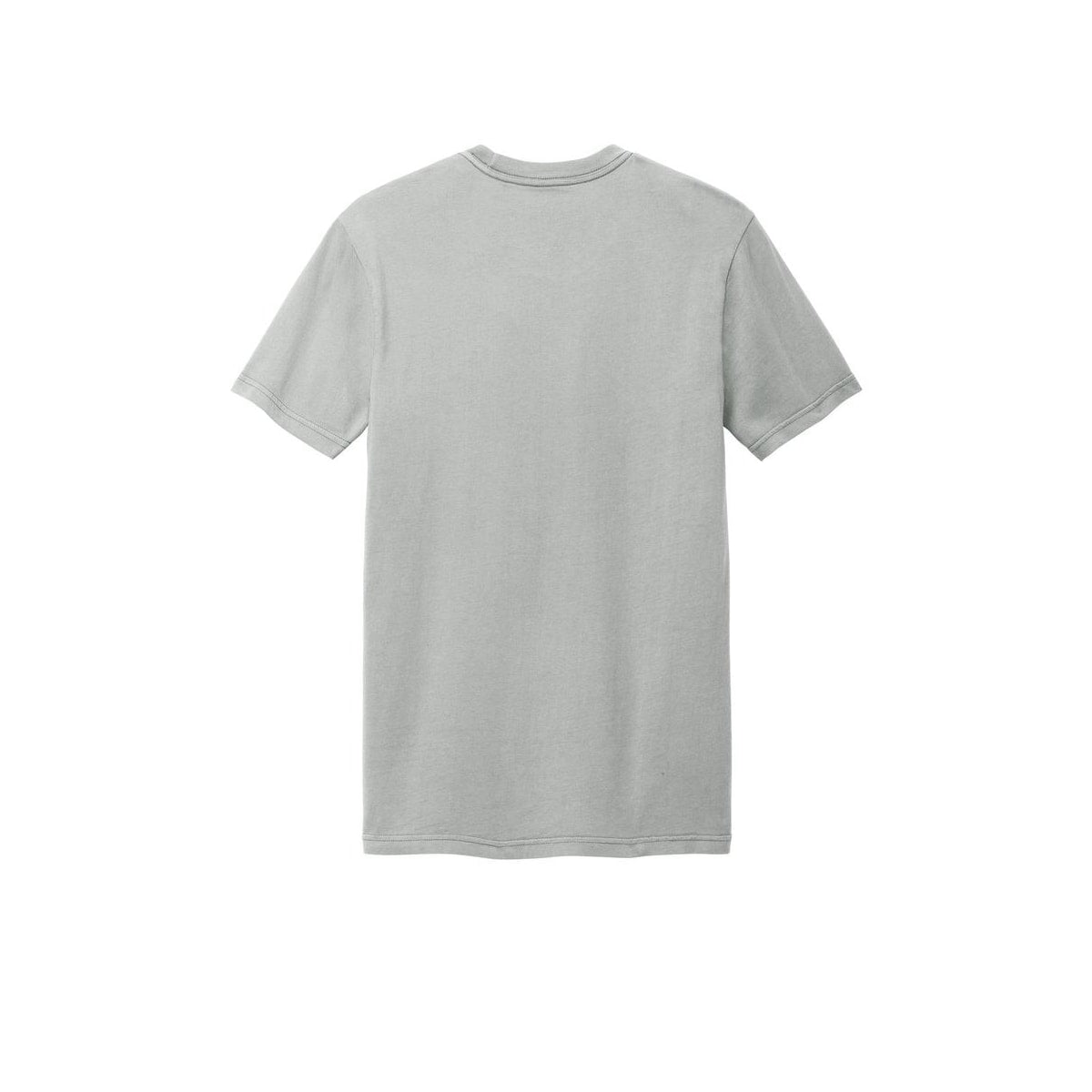 District Soft Wash Garment Dyed Tee — Gusty Grey (Back)