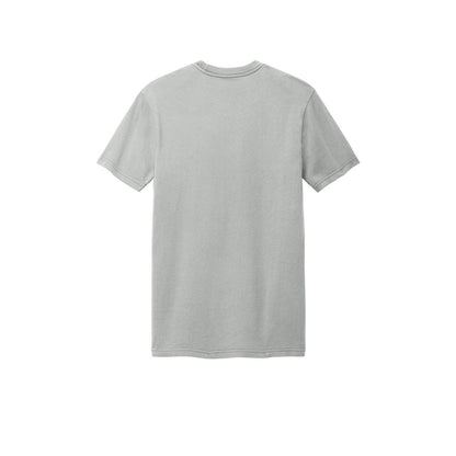 District Soft Wash Garment Dyed Tee — Gusty Grey (Back)