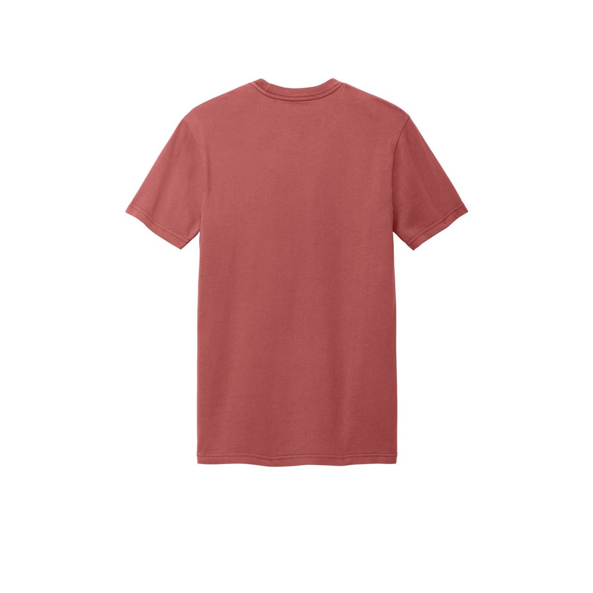 District Soft Wash Garment Dyed Tee — Garnet (Back)