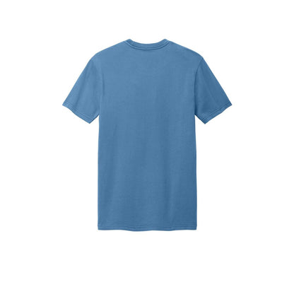 District Soft Wash Garment Dyed Tee — Dusk Blue (Back)
