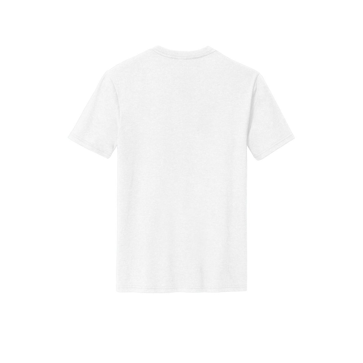 District Perfect Blend CVC Tee — White (Back)