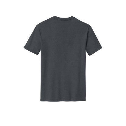 District Perfect Blend CVC Tee — Charcoal (Back)