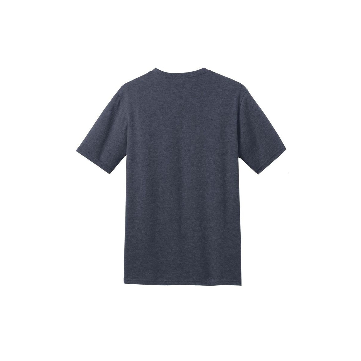 District Perfect Blend CVC Tee — Heathered Navy (Back)