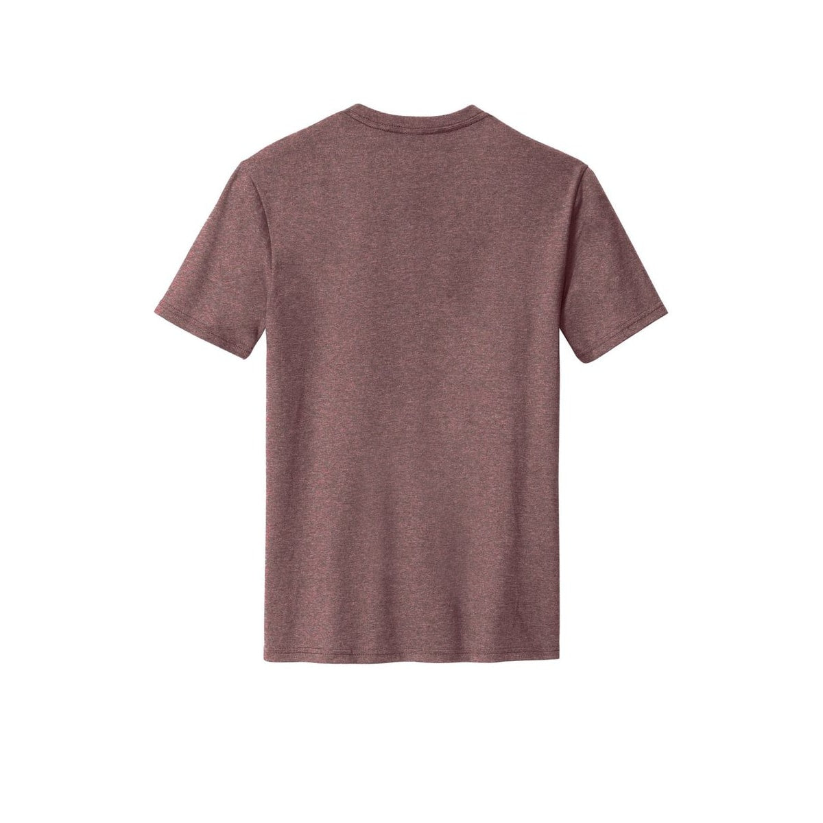 District Perfect Blend CVC Tee — Rose Fleck (Back)