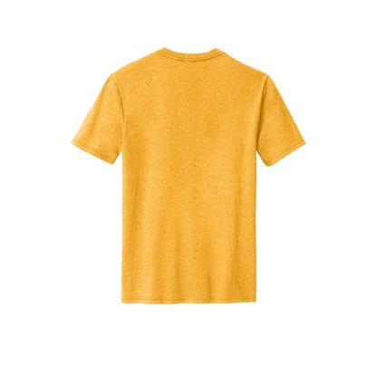 District Perfect Blend CVC Tee — Gold Heather (Back)
