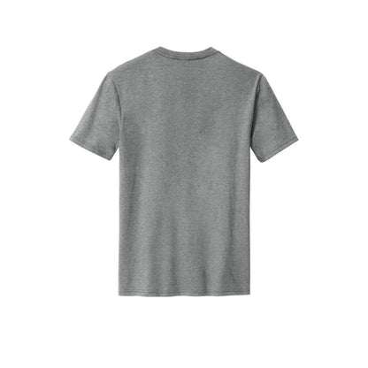 District Perfect Blend CVC Tee — Grey Frost (Back)