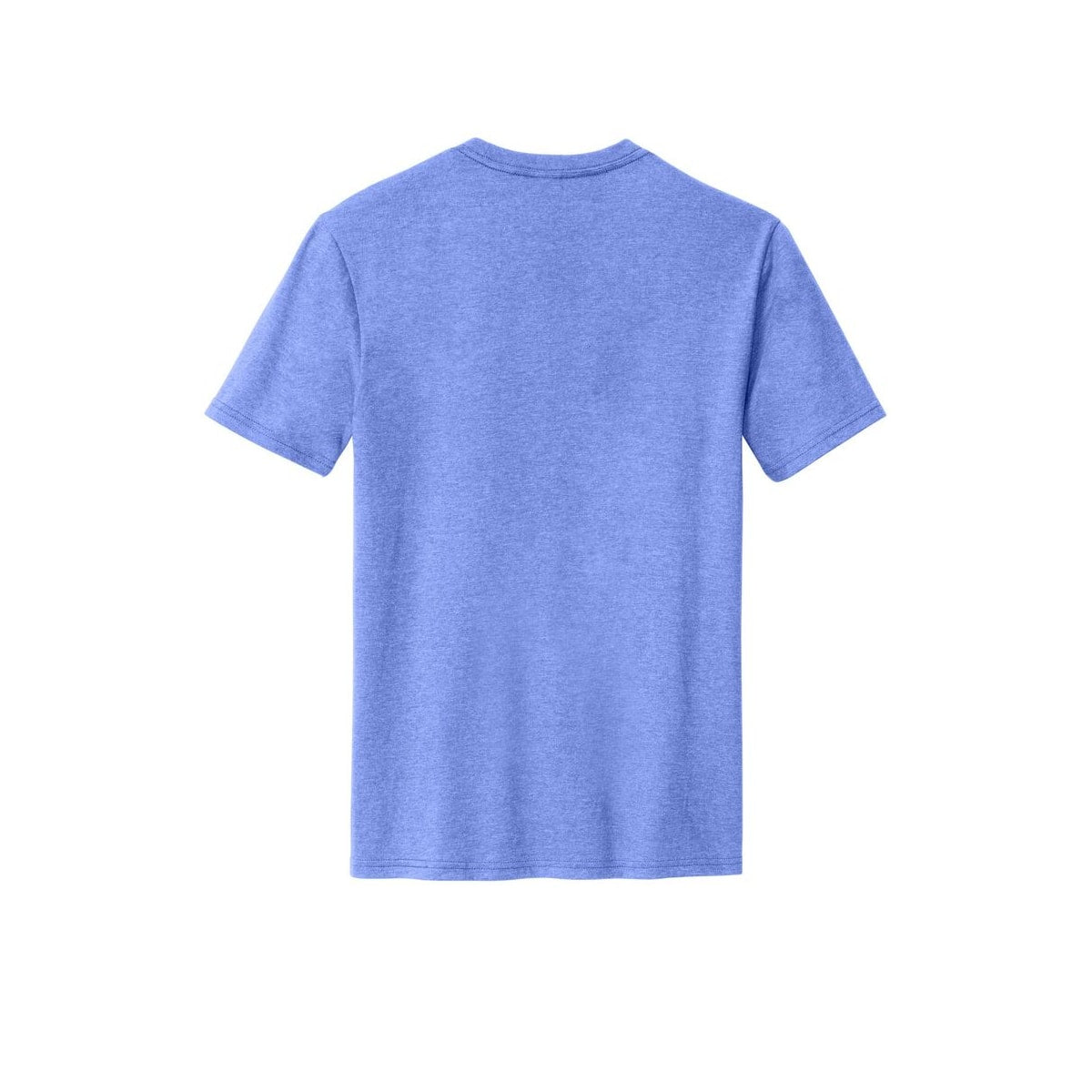 District Perfect Blend CVC Tee — Electric Purple Heather (Back)