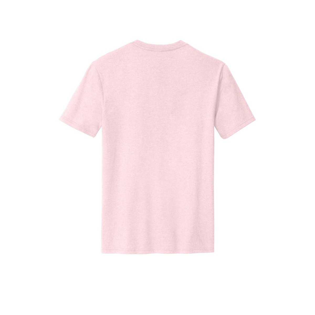 District Perfect Blend CVC Tee — Carnation Pink (Back)