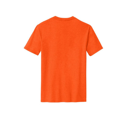 District Perfect Blend CVC Tee — S. Orange (Back)