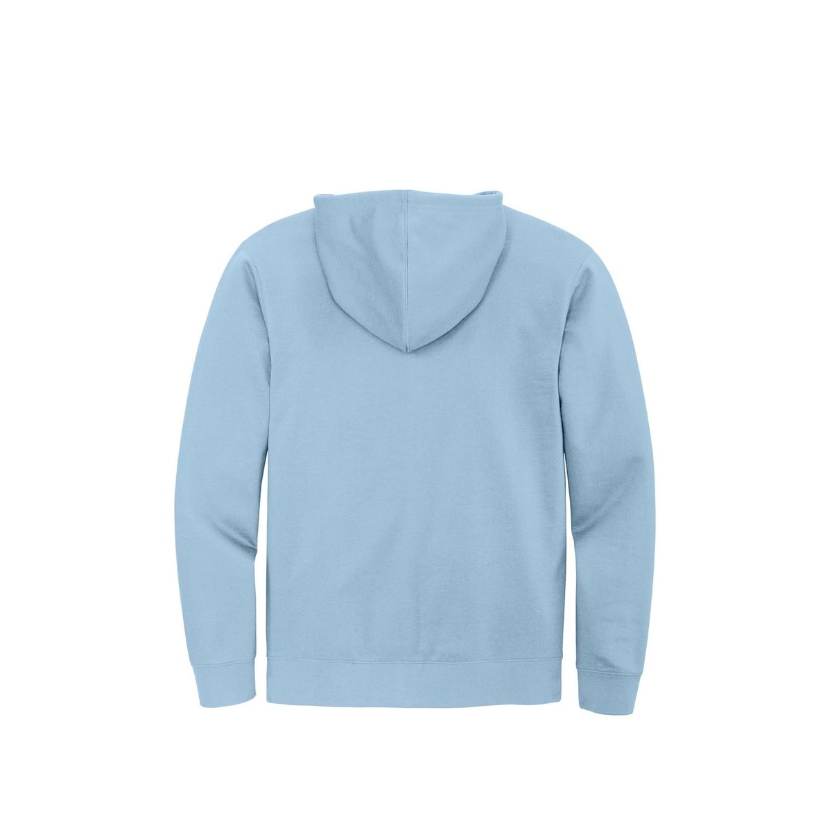 District V.I.T. Fleece Full-Zip Hoodie — Ice Blue (Back)