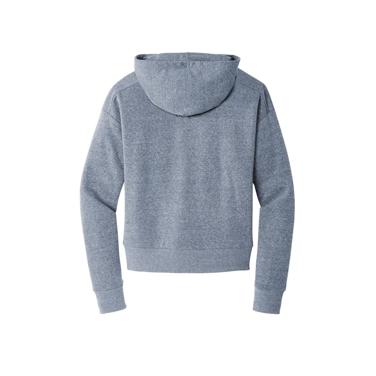 District Women's Perfect Tri Fleece 1/2-Zip Pullover — Navy Frost (Back)
