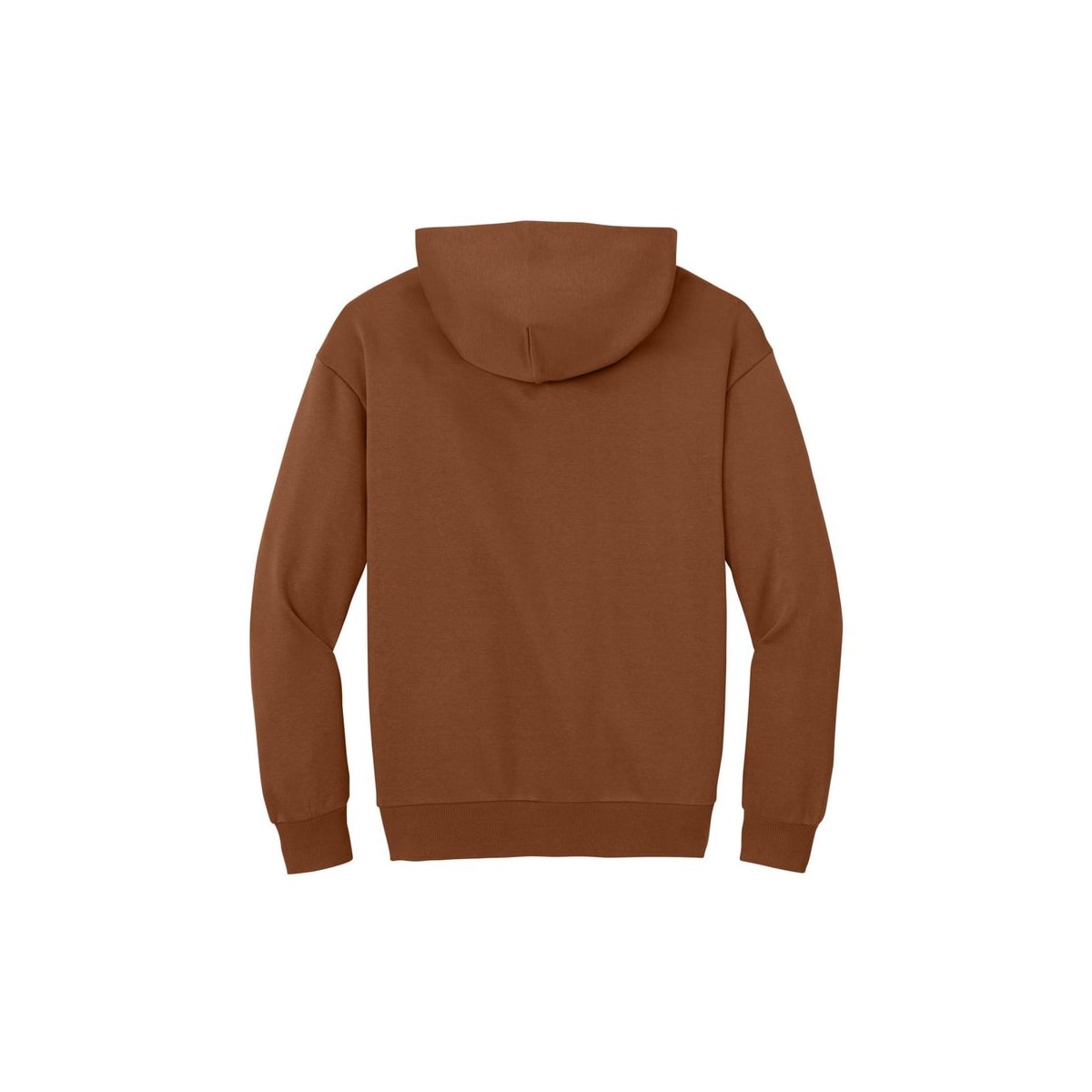 District V.I.T. Heavyweight Fleece Hoodie — Baked Clay (Back)