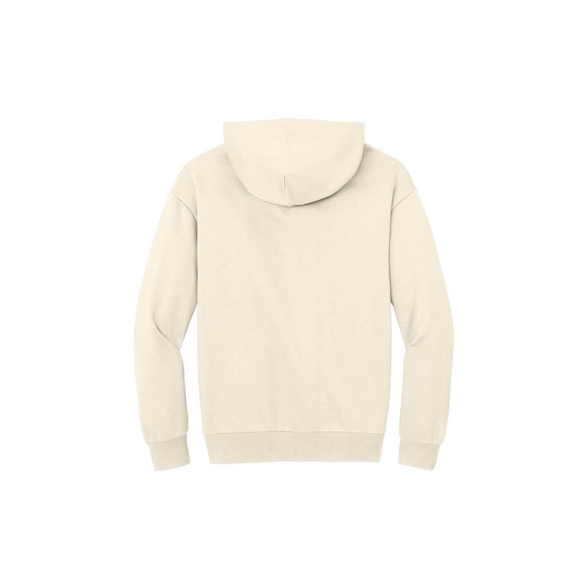 District V.I.T. Heavyweight Fleece Hoodie — Griege (Back)