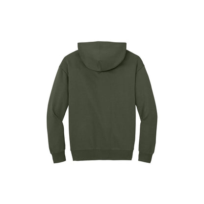 District V.I.T. Heavyweight Fleece Hoodie — Olive (Back)