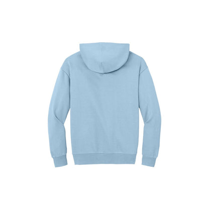 District V.I.T. Heavyweight Fleece Hoodie — Ice Blue (Back)
