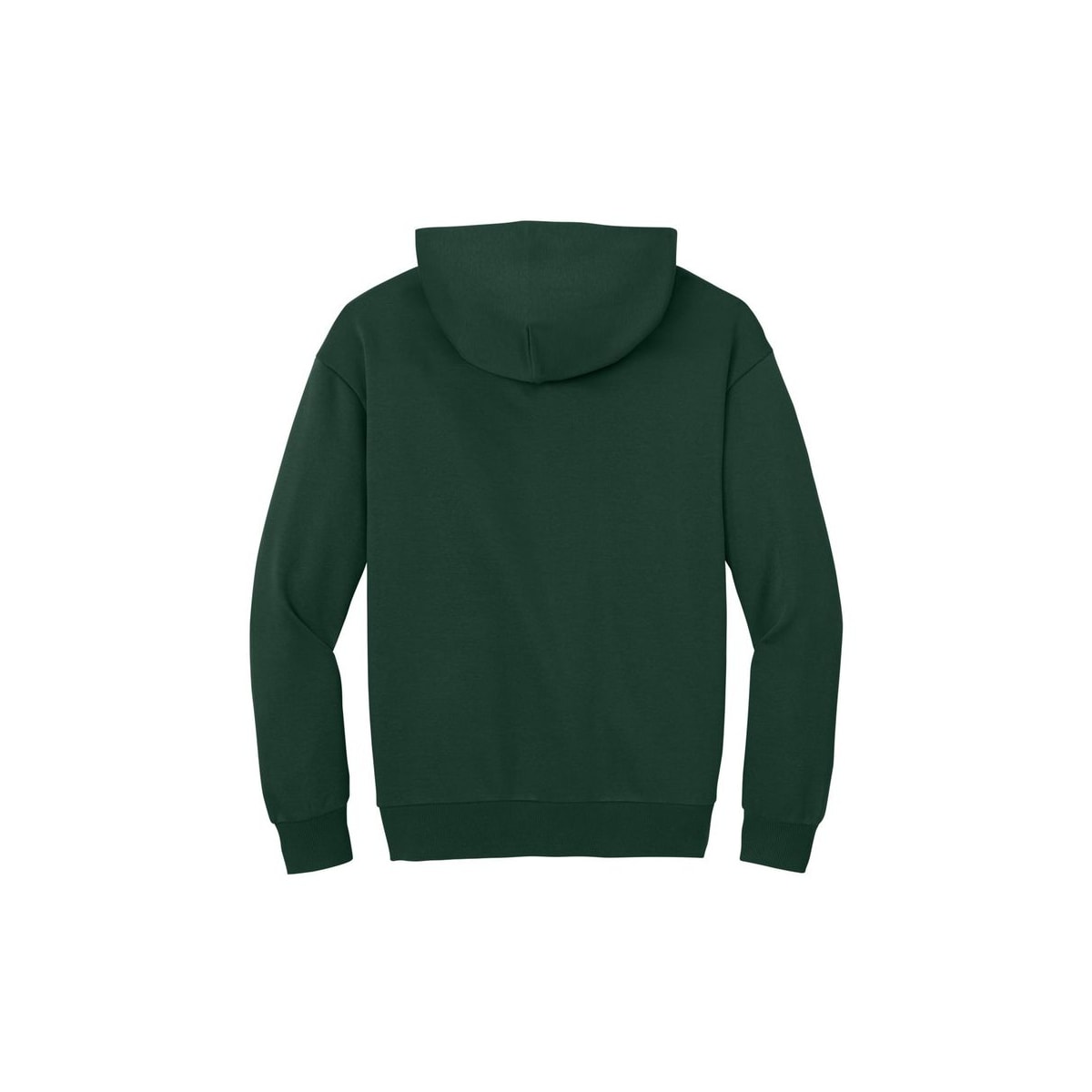 District V.I.T. Heavyweight Fleece Hoodie — Forest Green (Back)