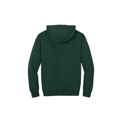 District V.I.T. Heavyweight Fleece Hoodie — Forest Green (Back)