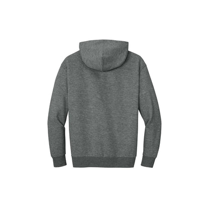 District V.I.T. Heavyweight Fleece Hoodie — Grey Frost (Back)