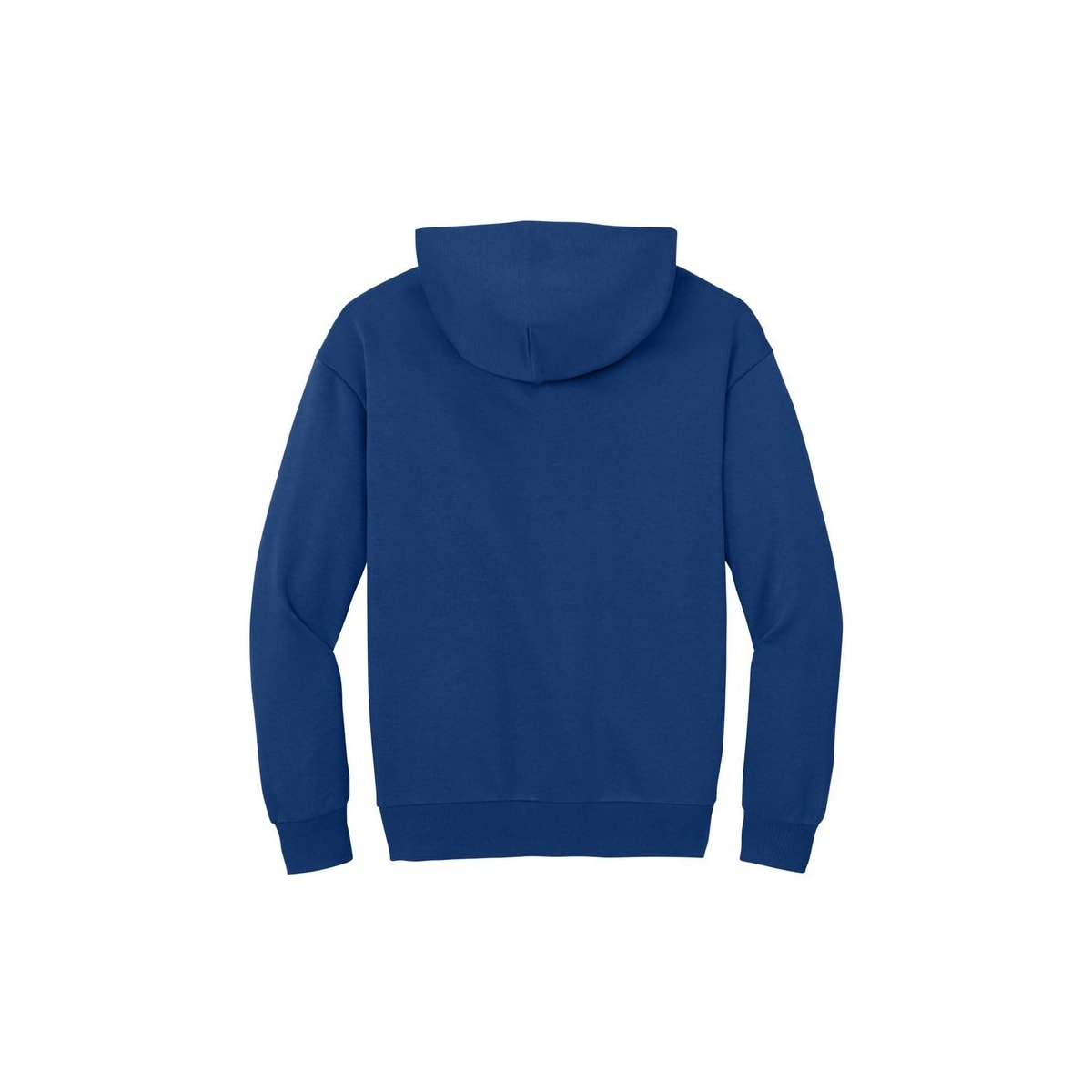 District V.I.T. Heavyweight Fleece Hoodie — Deep Royal (Back)