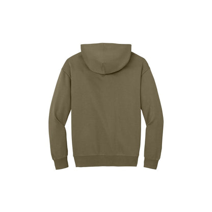 District V.I.T. Heavyweight Fleece Hoodie — Coyote Brown (Back)